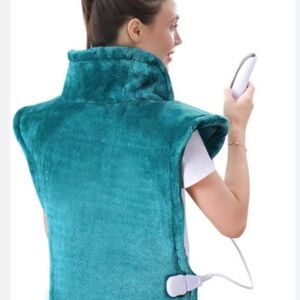 🔥🔥Electric Heating Pad for Back & Shoulder Relief w/Four Adjustable Settings